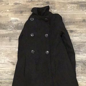 Girls black coat